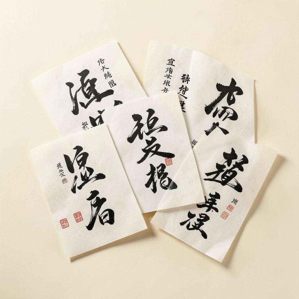 Shùfā Mandarin Character Cards, Set C